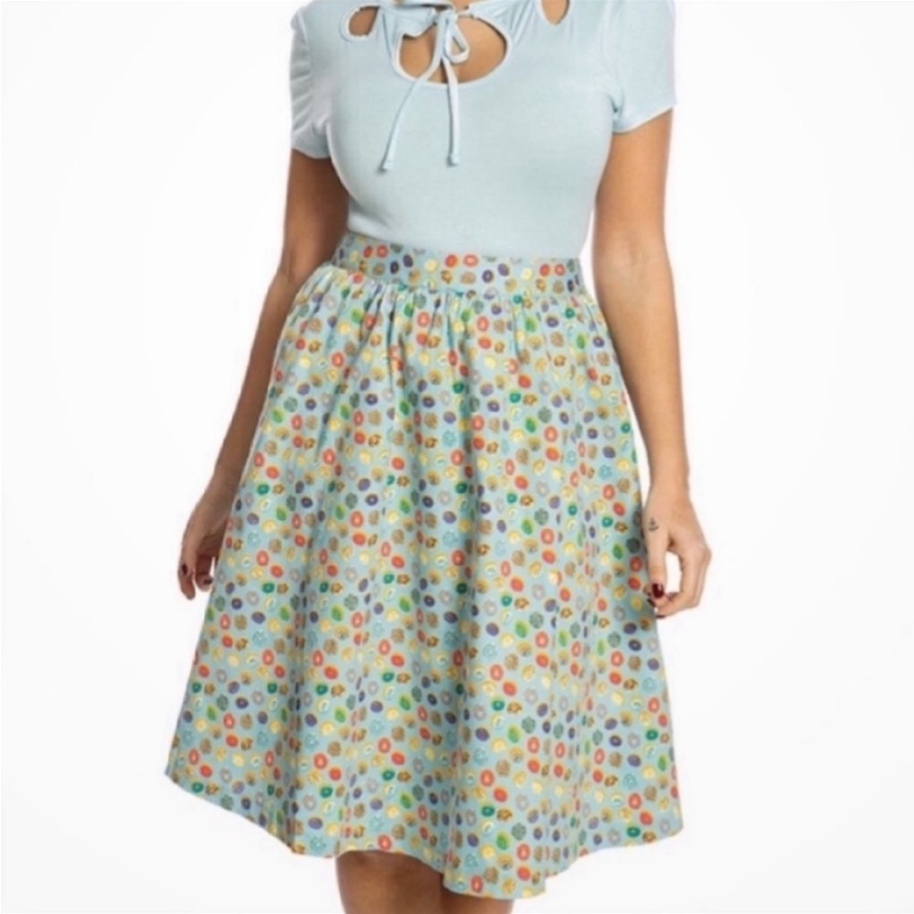 Lindy Bop Retro Doughnut Skirt - Picture 2 of 9
